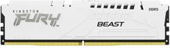 Pamięć RAM Kingston Fury Beast DDR5 32Gb 6400 CL32 Biały (KF564C32BW32)