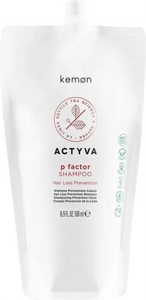 Kemon Actyva P Factor Szampon Przeciw Wypadaniu Włosów Uzupełnienie 500ml