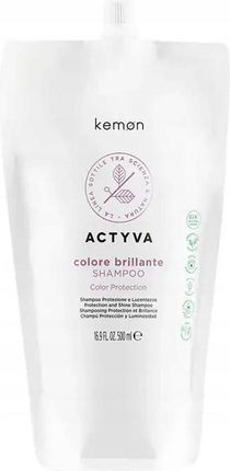 Kemon Actyva Colore Brillante Szampon Dla Włosów Farbowanych Uzupełnienie 500ml