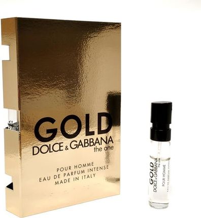Dolce & Gabbana The One Gold Pour Homme Woda Perfumowana Próbka 1,5ml
