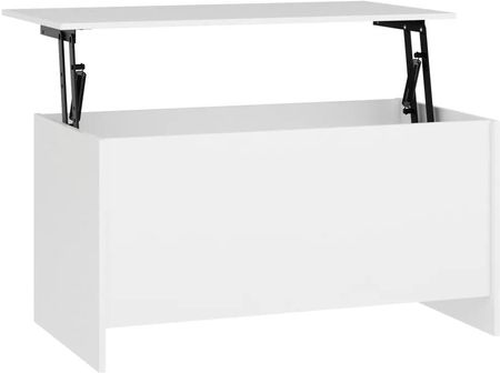 Zakito Europe Stolik Kawowy Z Podnoszonym Blatem 102X55,5X52,5 Cm, Biały