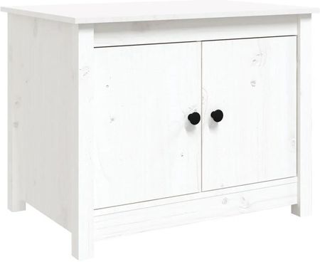 Zakito Europe Stolik Kawowy Sosnowy Biały 71X49X55 Cm