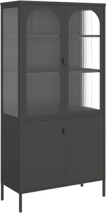 Zakito Europe Kredens Nowoczesny 90X40X180 Czarny