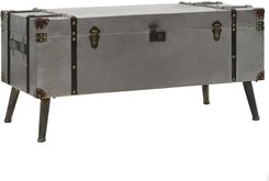 Zakito Europe Stolik Podróżny Srebrny 102X51X47,5Cm Mdf + Aluminium + Stal