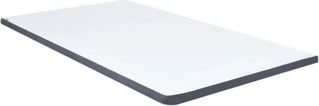 Zakito Nakładka na materac Memory Foam 200x120x5 cm, biało-ciemnoszara (Z288213)