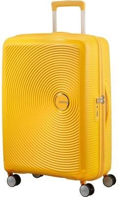 Walizka AMERICAN TOURISTER SoundBox 67 cm Żółty | DO 150 ZŁ NA KOLEJNE ZAKUPY | DARMOWY TRANSPORT!