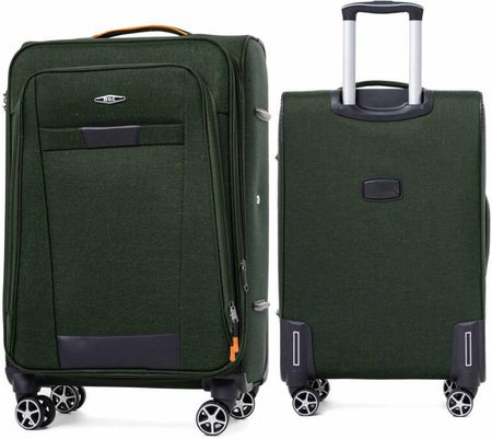 Duża walizka PELLUCCI RGL S-030 L Zielona