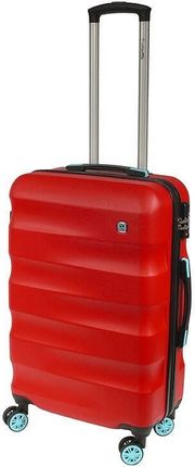 Średnia walizka DIELLE 150 Czerwona