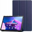 ETUI na tablet Lenovo Tab M10 FHD Plus 10.6 3 GEN 3RD 3gen 2023 TB-125FU / TB-128FU case book cover Granatowe + Szkło