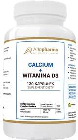 Alto Pharma Altopharma Calcium 1000Mg + Witamina D3 2000Iu 120kaps.