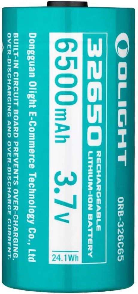 Olight 32650 6500mAh Rechargeable Li-ion Battery For Marauder Mini