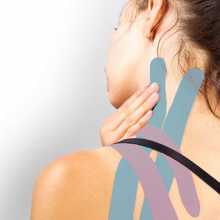 Vitolog Kinesiotaping Tejpy Tejpa Taśma Kinezjologiczna Na Bark Kolano Twarz 5M (908732) - zdjęcie 6