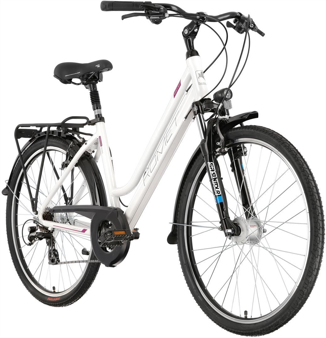 Romet Gazela 26 2 15 Biały 26 2024 - Rowery Turystyczne Damskie - Ceny ...