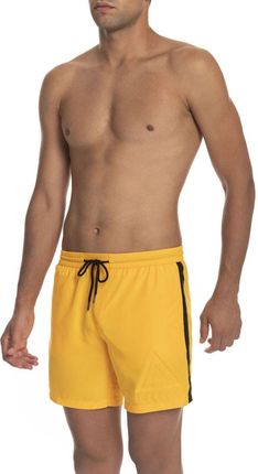 Modny, markowy strój kapielowy Iceberg Beachwear model ICE3MBM04 kolor Zółty. Odzież męska. Sezon: