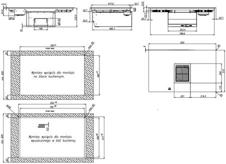 Płyta elektryczna Ciarko Wizard 2.0 CDB8302C - Ceneo.pl