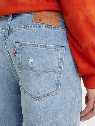 Levi's Szorty jeansowe 501 365120186 Niebieski Regular Fit