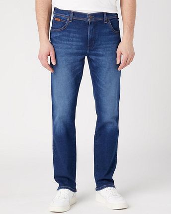 WRANGLER MĘSKIE SPODNIE JEANSOWE JEANS TEXAS SLIM STAR MAN W12SU8234