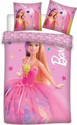 Aptex Pościel Bawełna 100x135 + 40x60 Barbie