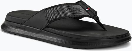 Japonki męskie Tommy Hilfiger Comfort Toe Post Beach Sandal black | WYSYŁKA W 24H | 30 DNI NA ZWROT