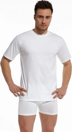 Koszulka Cornette AU-202 L (40) biały
