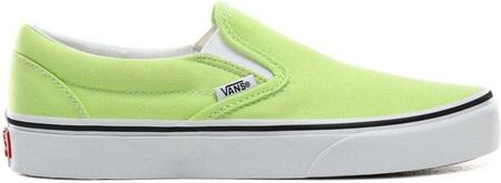 buty VANS - Classic Slip-On Sharp Green/True White (V9K) rozmiar: 42.5