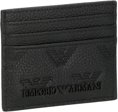 EMPORIO ARMANI efektowny męski wizytownik etui na karty