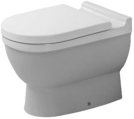 Duravit Starck 3 toaletowa stojąca biała, odpływ poziomy, do niezależnego dopływu wody WonderGliss 01240900001