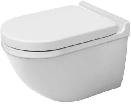 Duravit Starck 3 toaletowa wisząca 62 cm biała, lejowa, SensoWash, WonderGliss 22260900001