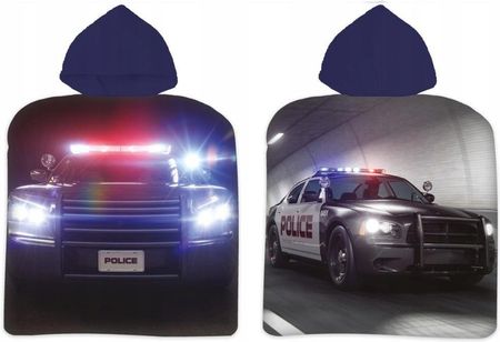 Brandmac Ręcznik Ponczo Bawełna 50x100 Policja