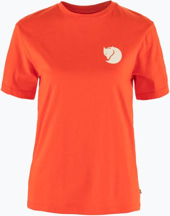 Koszulka damska Fjällräven Walk With Nature flame orange | WYSYŁKA W 24H | 30 DNI NA ZWROT