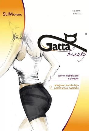Gatta Body Slim Shorts Szorty Modelujące L (40) czarny
