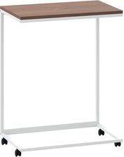 Zakito Home Stolik Boczny C 55x35x70 Bia�y/Br�zowy ZH343102