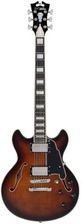 Zdjęcie D'Angelico Premier Mini DC Brown Burst - gitara elektryczna - Krzeszowice