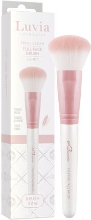 Luvia 216 Full Face Brush Prime Vegan Candy Pędzle Do Pudru 1Szt.