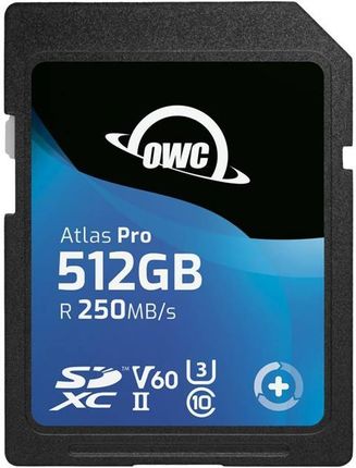 Owc Karta 512Gb Atlas Pro Sdxc Uhsii V60 Media Card (OWCSDV60P0512)
