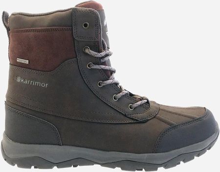 Karrimor Zimowe buty trekkingowe męskie wysokie Edmonton Weathertite K1032-BRN Brązowe