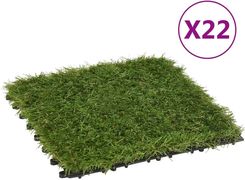 Zakito Europe Trawa W Płytkach 30X30cm Zielona 1,98 M² Ze149031