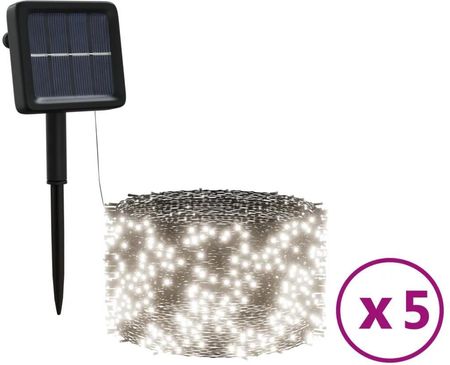 Zakito Europe Lampki Świąteczne Solarno-Led 200x5 8 Trybów Złącze Usb (ZE328952)