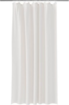 Goodhome Zasłonka prysznicowa Elland 180x200 cm biała