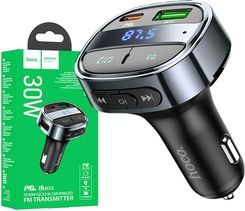 Zdjęcie Hoco Transmiter Samochodowy Fm Ładowarka Samochodowa Usb Qc 3 0 Type C Pd 30W E70 Czarny - Brzesko