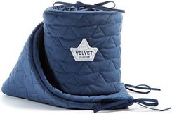 Zdjęcie La Millou Ochraniacz Do Łóżeczka M Harvard Blue Velvet - Góra Kalwaria