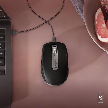 Mysz Logitech MX Anywhere 3S Czarny (910006947) - Opinie i