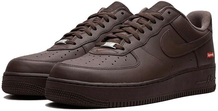 靴 Supreme Nike Air Force 1 Low Brown 26.5 Nike Supreme x Air Force 1 Low SP 