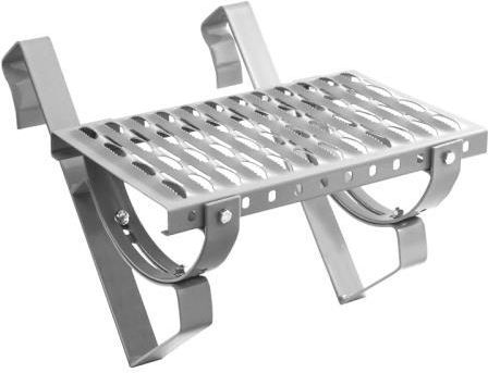 Parotec Kompletna Ława Kominiarska 80cm Tecto Z Dwoma Wspornikami Typu Ln1 Srebrna TC80LN19006