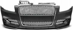 Jom Zderzak Audi A4 B7 2004 2008 Roku Rs Style Chrome Black Spryskiwcze