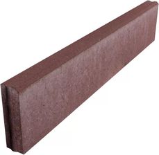 Zdjęcie Obrzeże Trawnikowe Z Zamkiem Polbruk 6 X 20 X 100 cm Czerwone - Radom