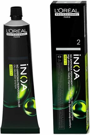 L’Oréal Professionnel Inoa Trwała Farba Do Włosów Bez Amoniaku Odcień 2 60ml