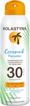 Kolastyna Sun Coconut Paradise Spf30 Transparentna Sucha Mgiełka Ochronna Spf 30 150ml