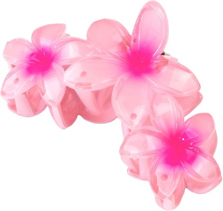 Miss Glow Spinka Szczęka Klamra Do Włosów Duża Kwiaty Kwiatek Hawajska