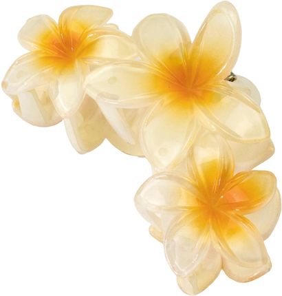 Miss Glow Klamra Szczęka Spinka Do Włosów Duża Kwiatek Kwiaty Hawajska